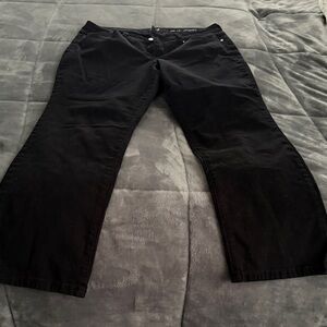 New Directions Black Straight Leg Pants